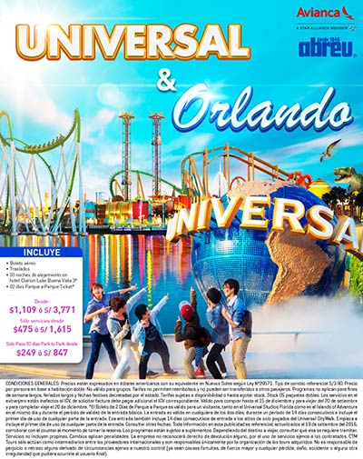 Universal y Orlando Florida